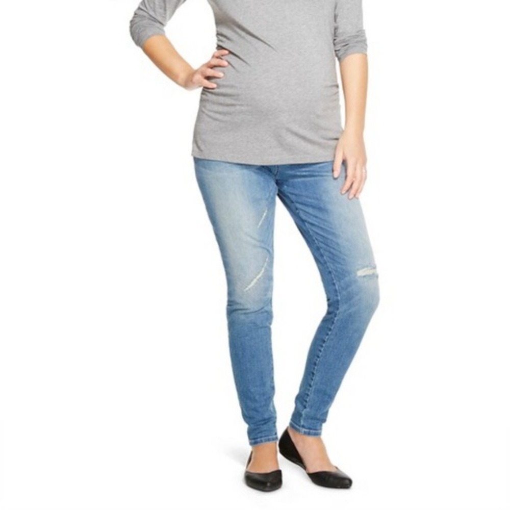 Liz Lange medium maternity jeggings